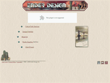 Tablet Screenshot of ender-design.com